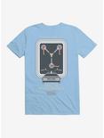 Back To The Future Flux Capacitor Power T-Shirt, LIGHT BLUE, hi-res