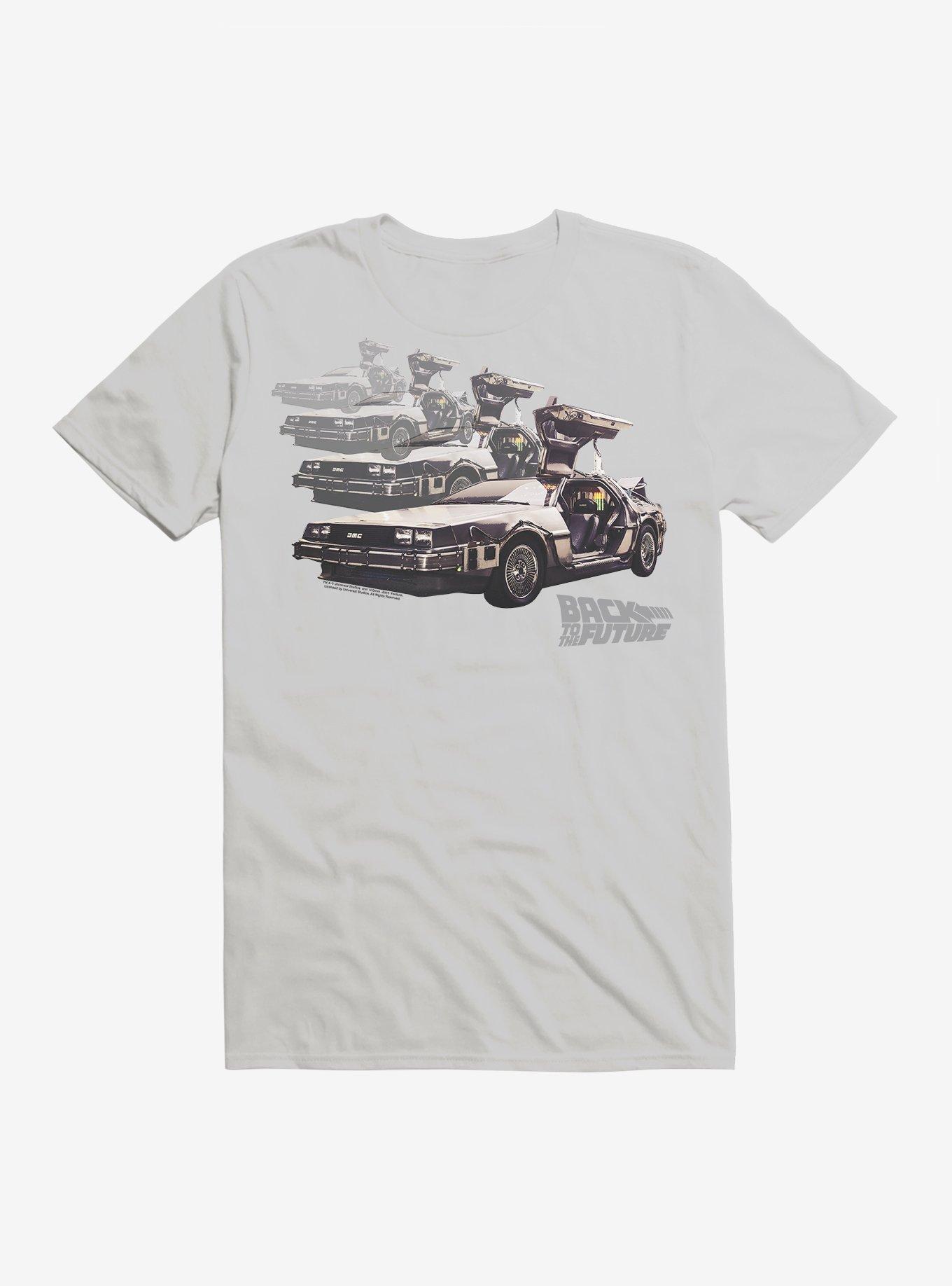 Back To The Future Time On Repeat T-Shirt, SILVER, hi-res