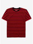 Red & Black Stripe T-Shirt, STRIPES - RED, hi-res