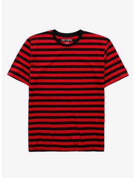 Red & Black Stripe T-Shirt, , hi-res