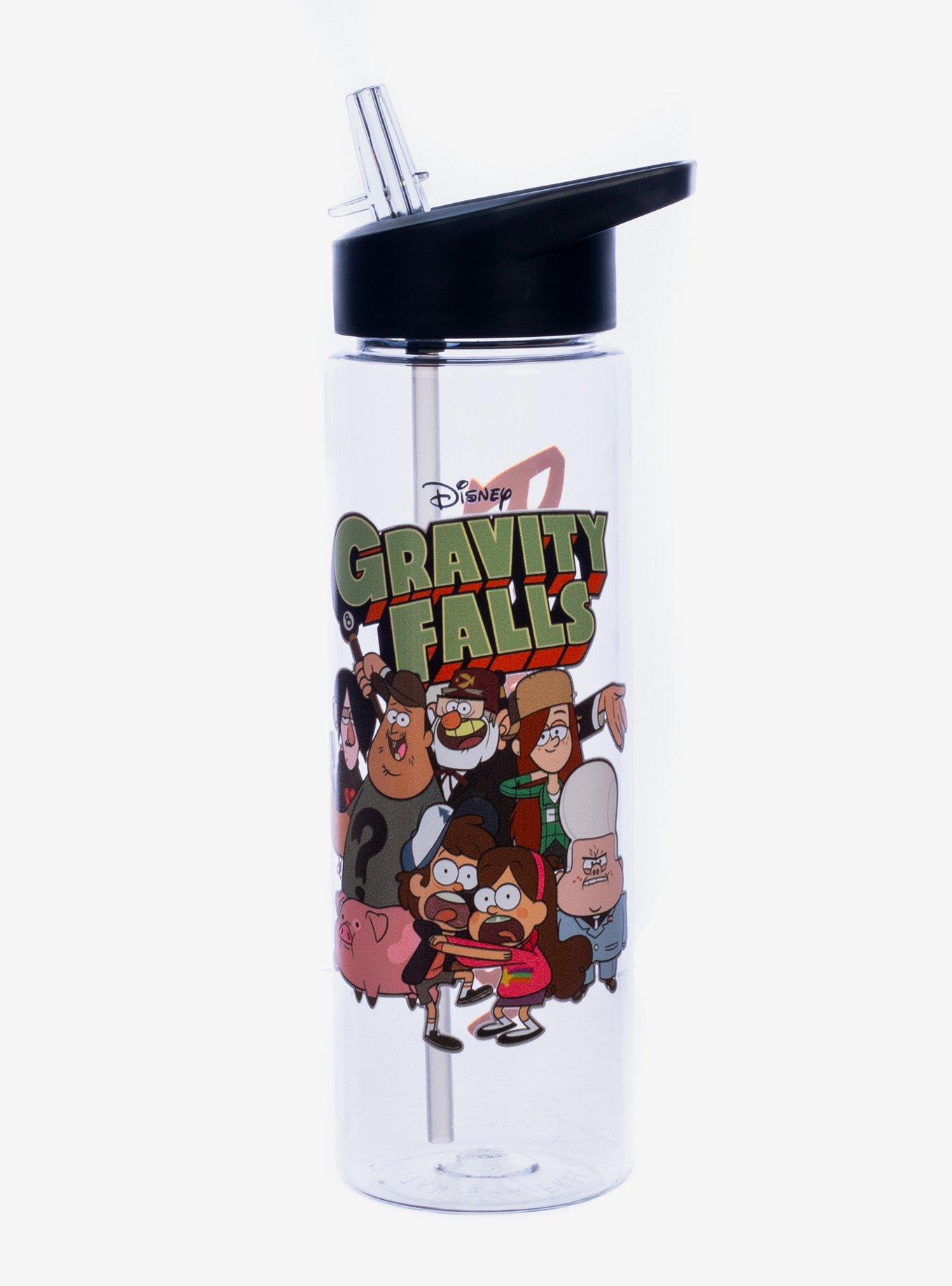 Gravity Falls Characters Water Bottle, , hi-res