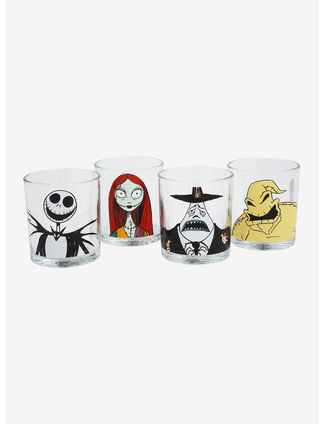 The Nightmare Before Christmas Character Half Glass Set, , hi-res