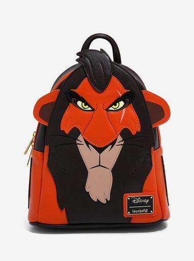 Loungefly Disney The Lion King Scar Mini Backpack | BoxLunch display picture 1