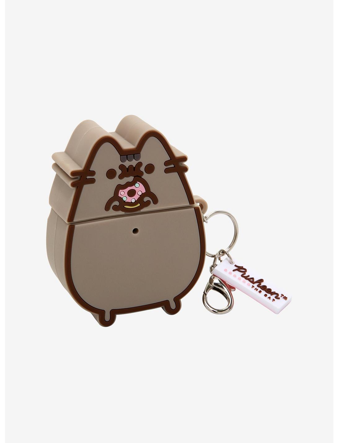 Pusheen Donut Wireless Earbud Case Cover, , hi-res