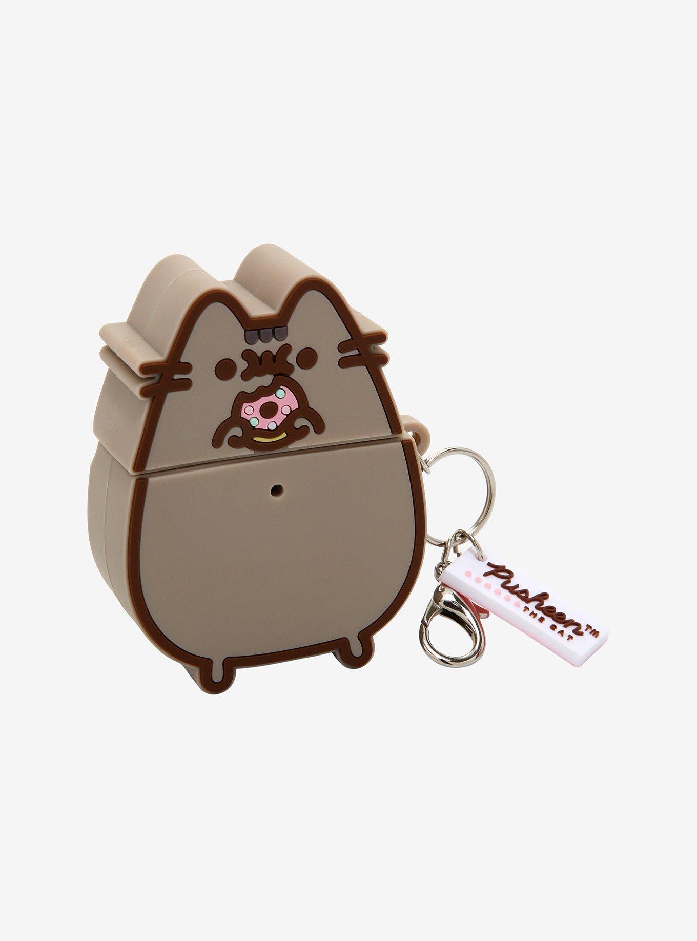 Pusheen Donut Wireless Earbud Case Cover, , hi-res view 1