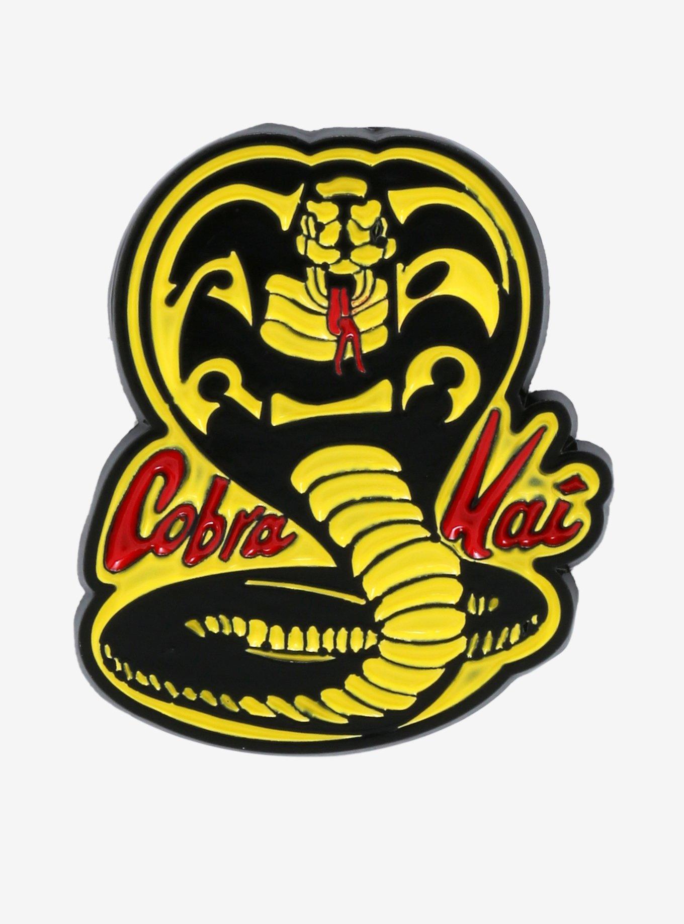 Cobra Kai Logo Enamel Pin, , hi-res