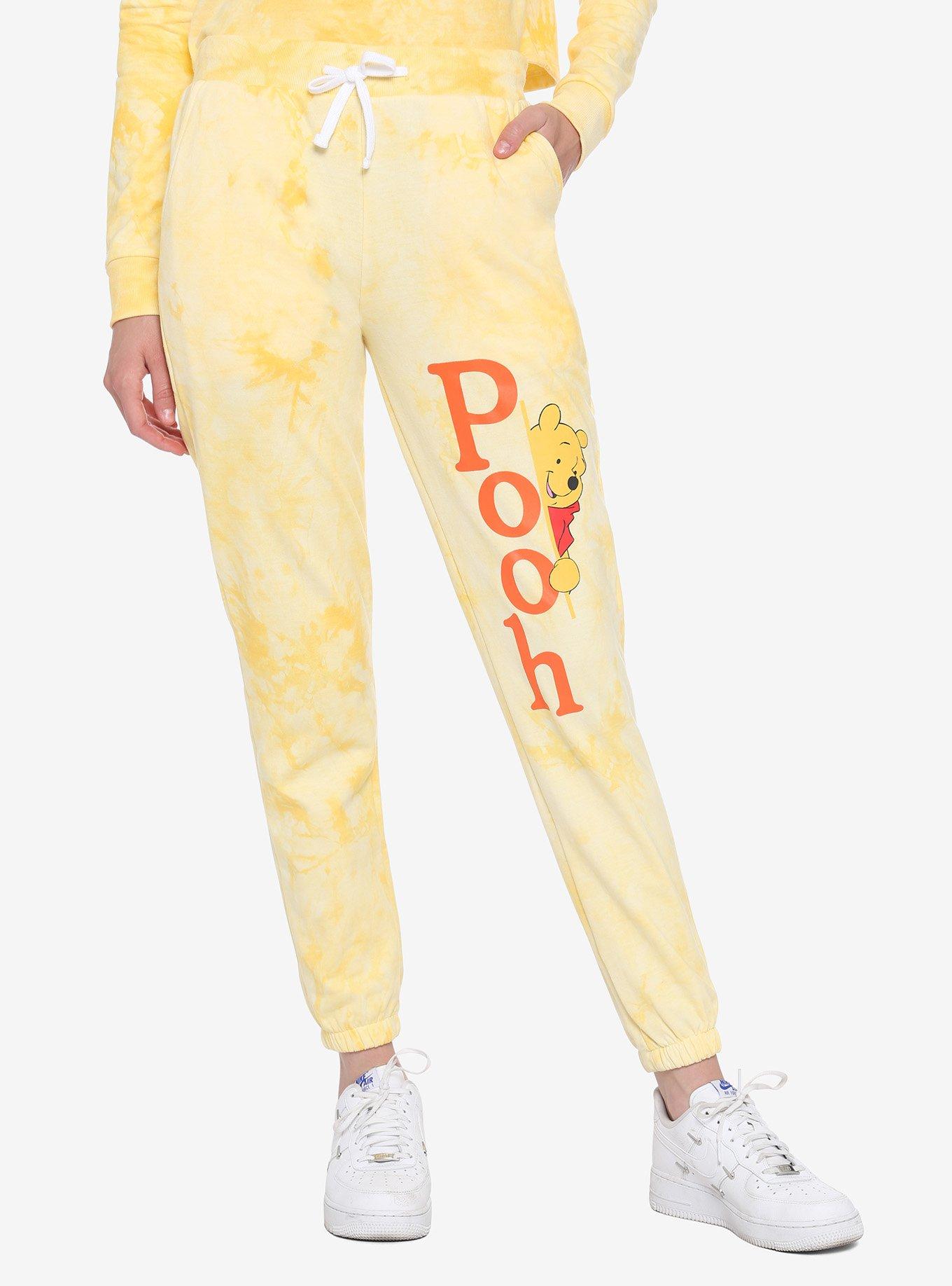 Disney Winnie The Pooh Group Tie-Dye Girls Sweatpants, MULTI, hi-res