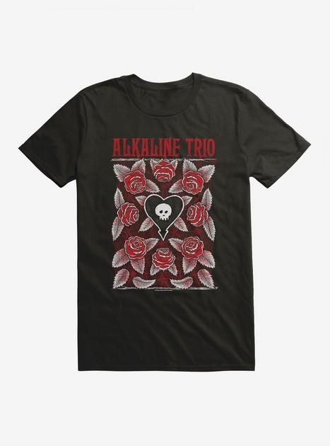 Alkaline Trio Roses T-Shirt - BLACK | Hot Topic