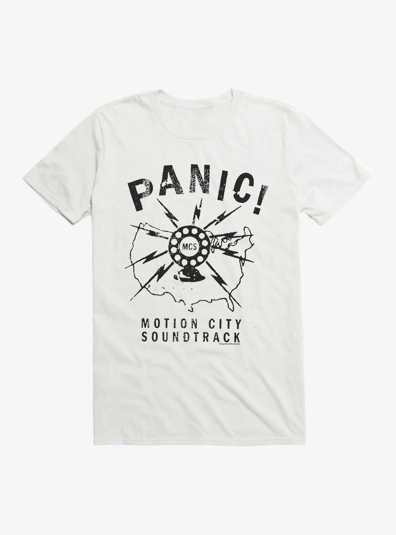 Motion City Soundtrack Panic T-Shirt, , hi-res