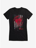 Rise Against Stained Flag Girls T-Shirt, , hi-res