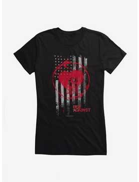 Rise Against Stained Flag Girls T-Shirt, , hi-res