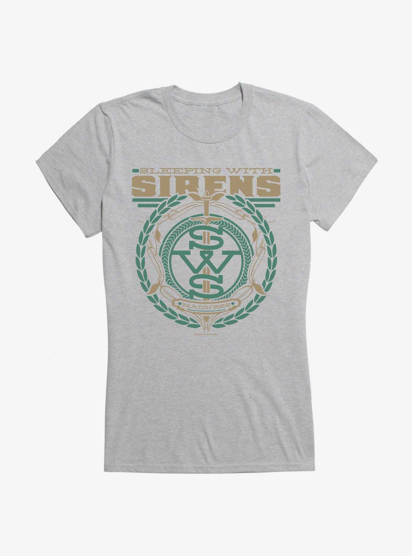Sleeping With Sirens Dagger Crest Girls T-Shirt, , hi-res