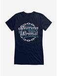 Sleeping With Sirens Madness Girls T-Shirt, NAVY, hi-res