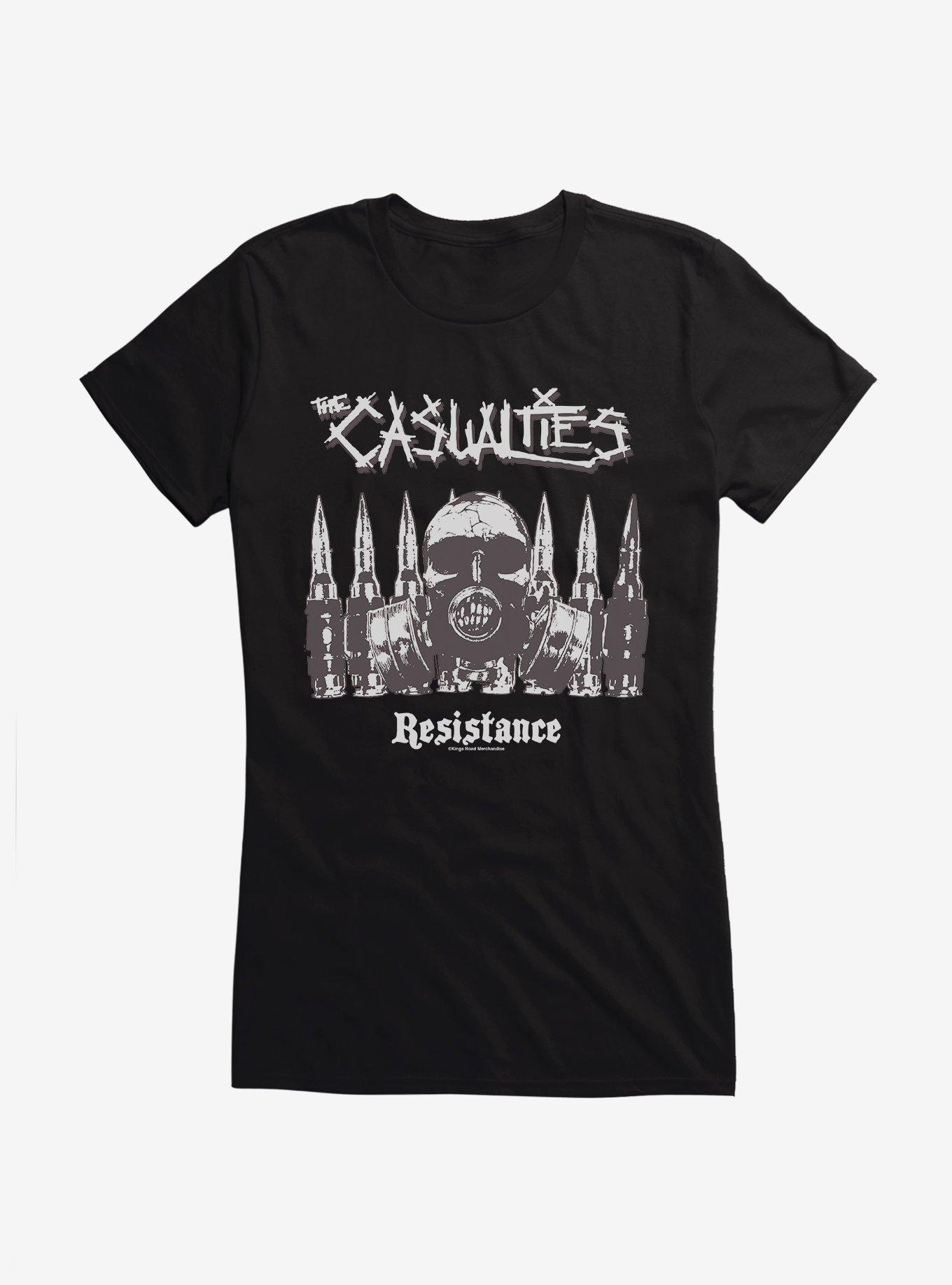 The Casualties Resistance Girls T-Shirt