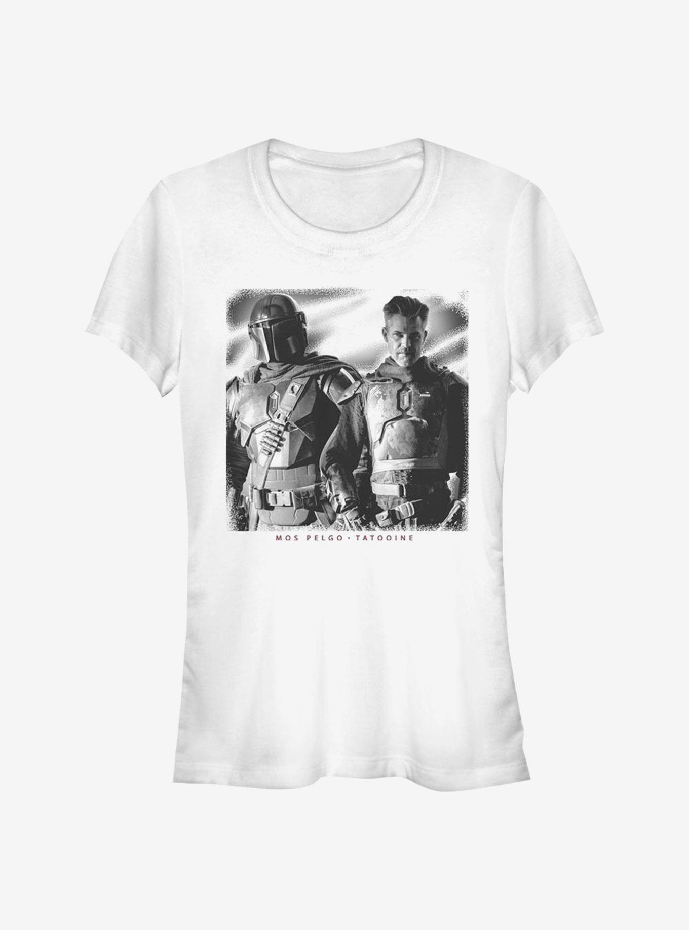 Star Wars The Mandalorian Heroes Girls T-Shirt, WHITE, hi-res