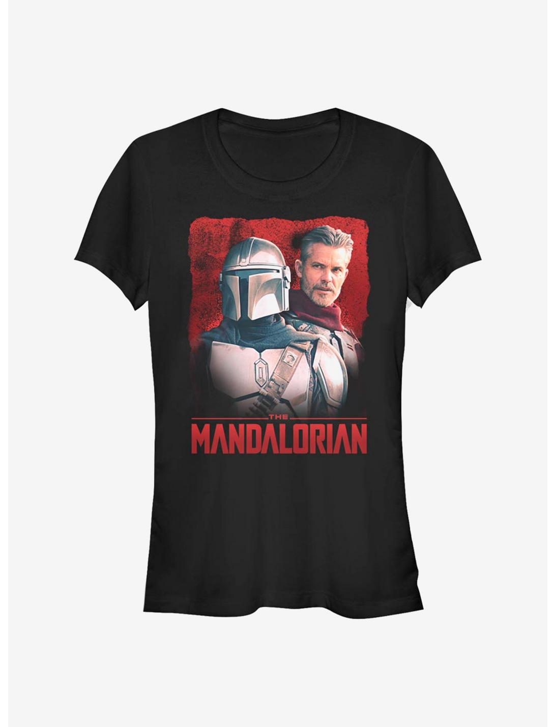 Star Wars The Mandalorian Mando And Cobb Girls T-Shirt, BLACK, hi-res