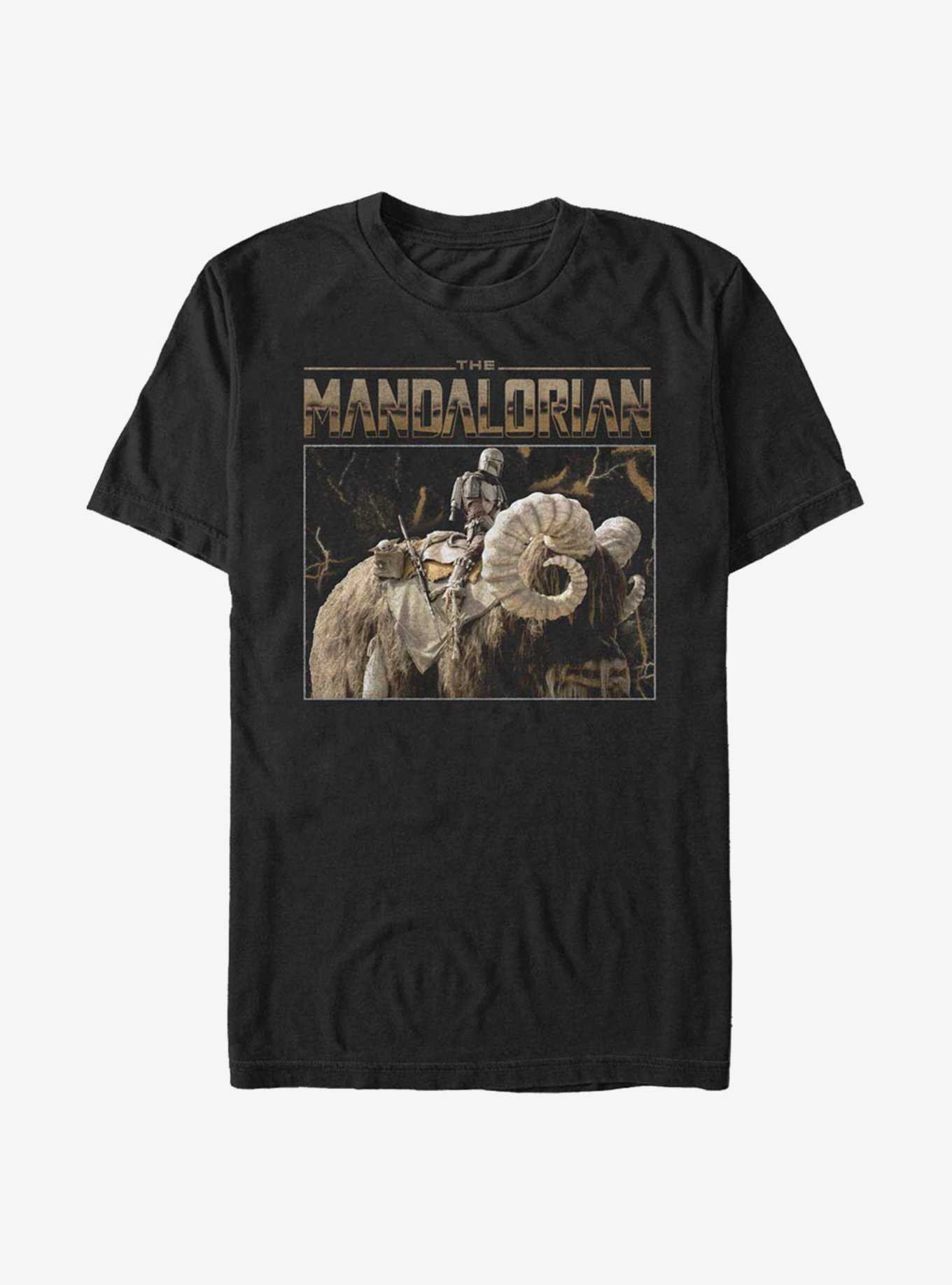 Star Wars The Mandalorian Bantha Ride T-Shirt, , hi-res