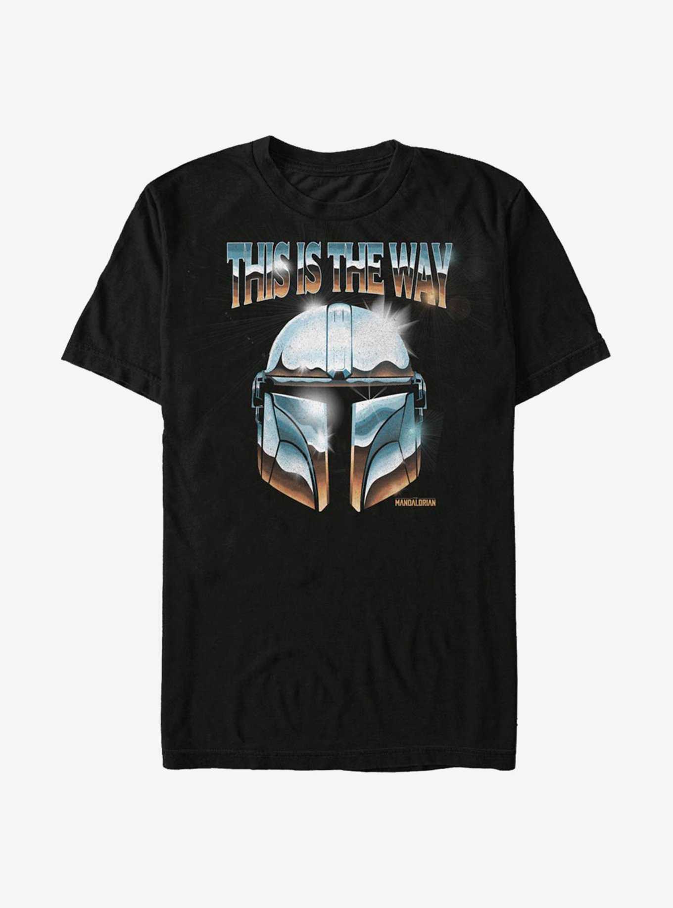 Star Wars The Mandalorian Chrome Helmet T-Shirt, , hi-res