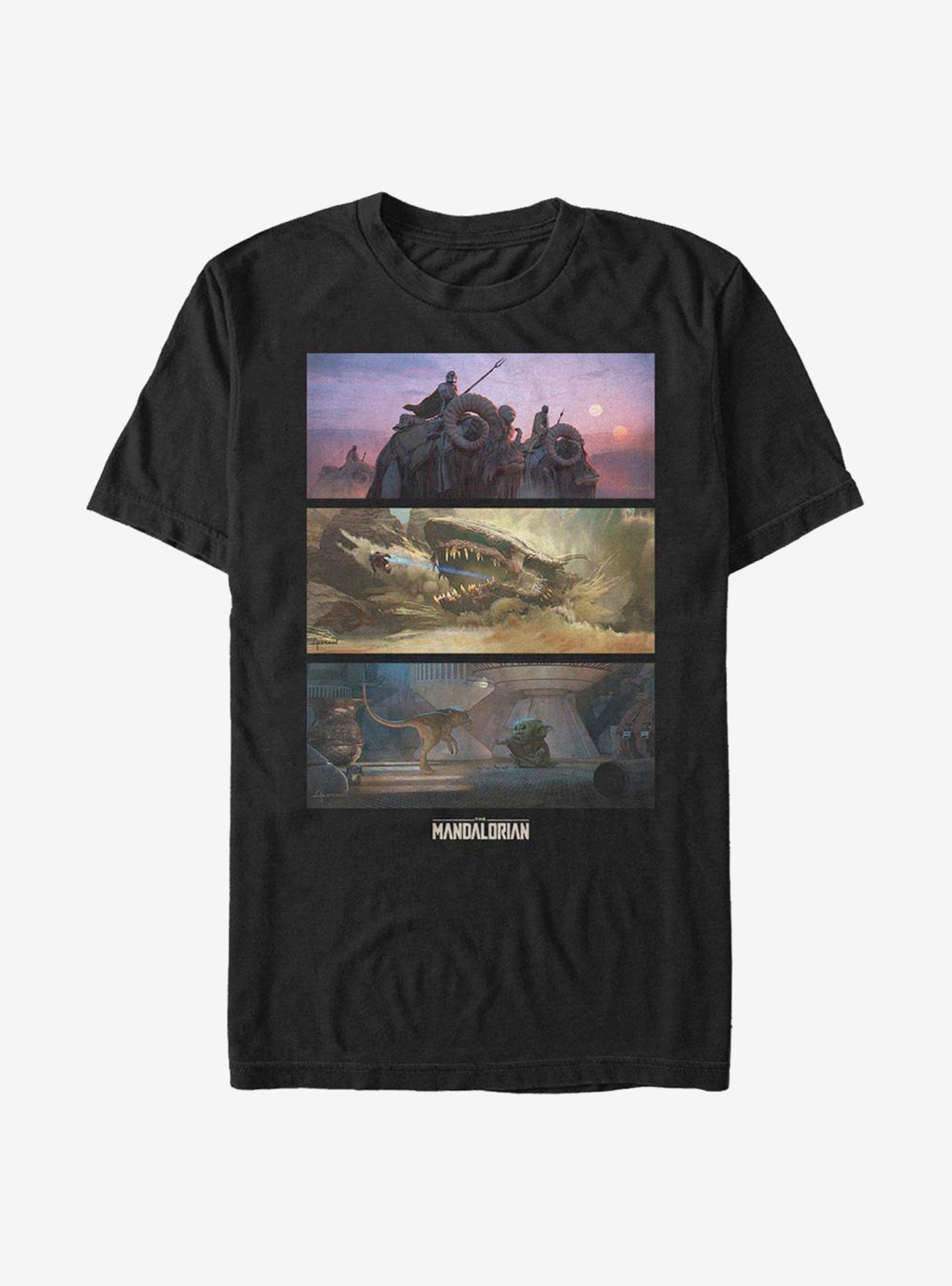 Star Wars The Mandalorian Epic Story T-Shirt