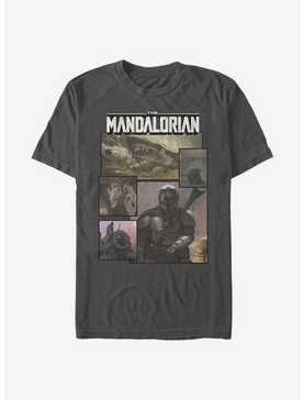 Star Wars The Mandalorian Panels T-Shirt, , hi-res