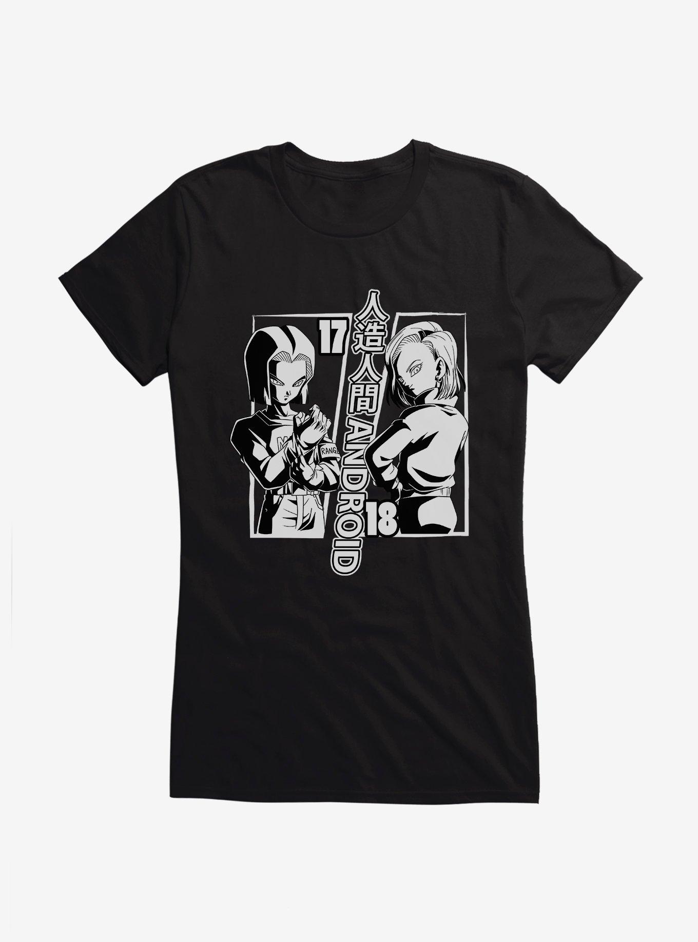 Dragon Ball Super Android 17 Girls T-Shirt, BLACK, hi-res