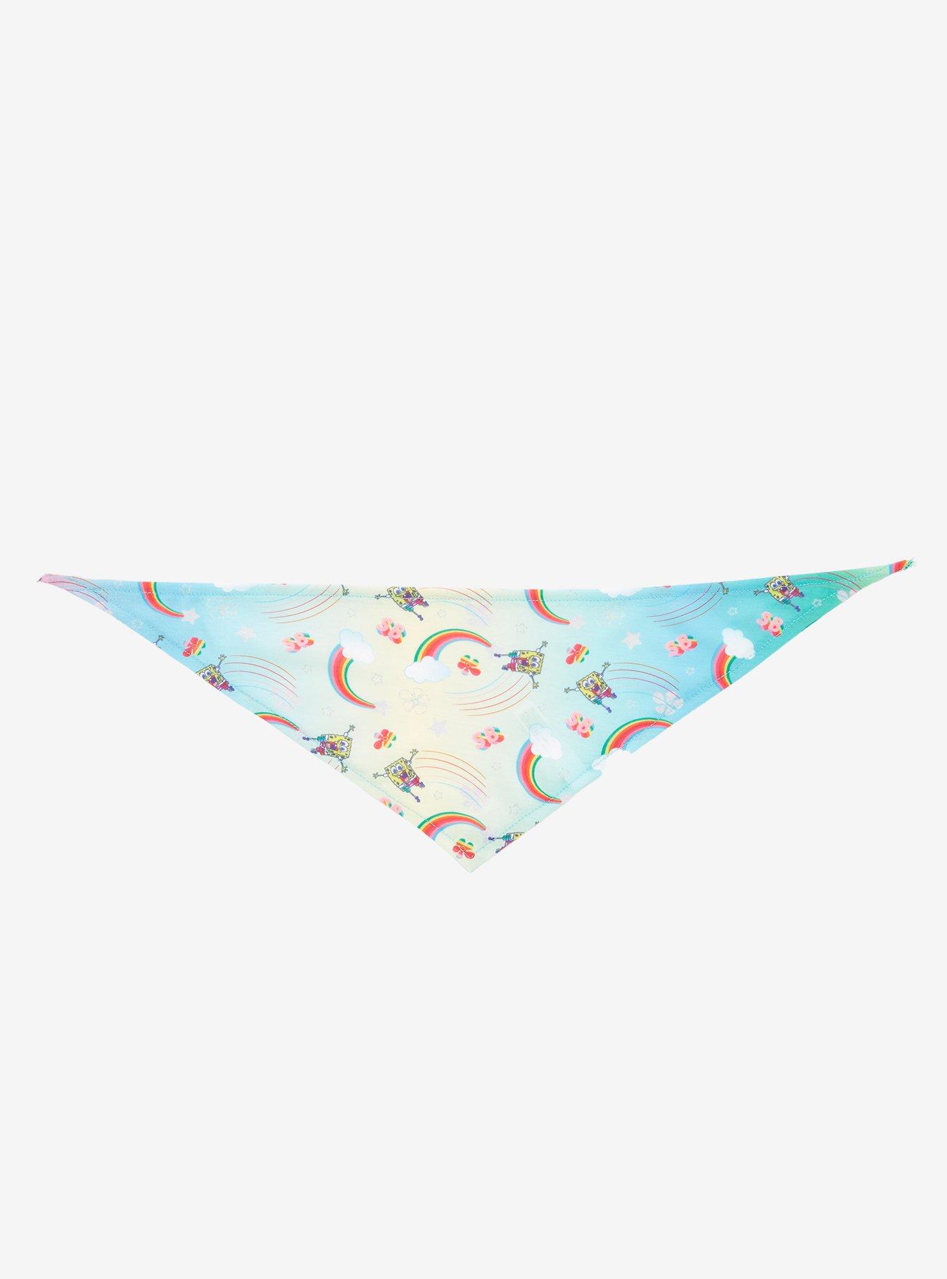 SpongeBob SquarePants Rainbow Pet Bandana, MULTI, hi-res