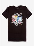 Rick And Morty Polyhedream T-Shirt, BLACK, hi-res
