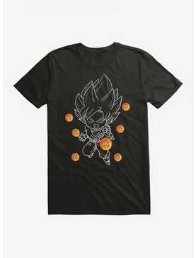 Dragon Ball Super Chibi Goku Saiyan T-Shirt, , hi-res