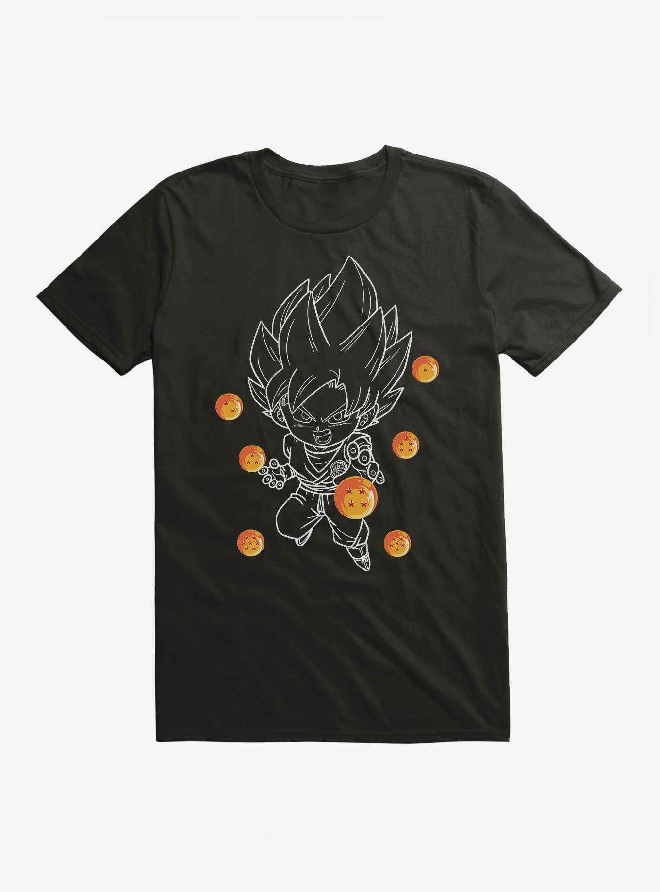 Dragon Ball Super Chibi Goku Saiyan T-Shirt, , hi-res