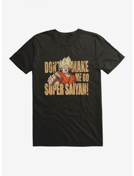 Dragon Ball Super Don't Make Me Go Saiyan T-Shirt, , hi-res