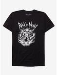 Rick And Morty Metal Maelstrom T-Shirt, BLACK, hi-res