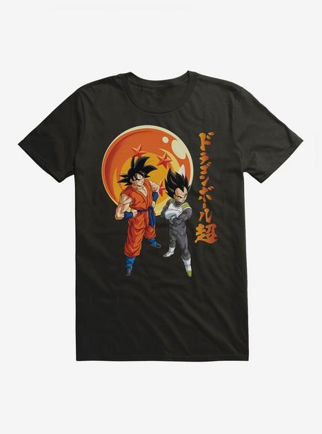 Dragon Ball Super Goku And Vegeta T-Shirt - BLACK | BoxLunch