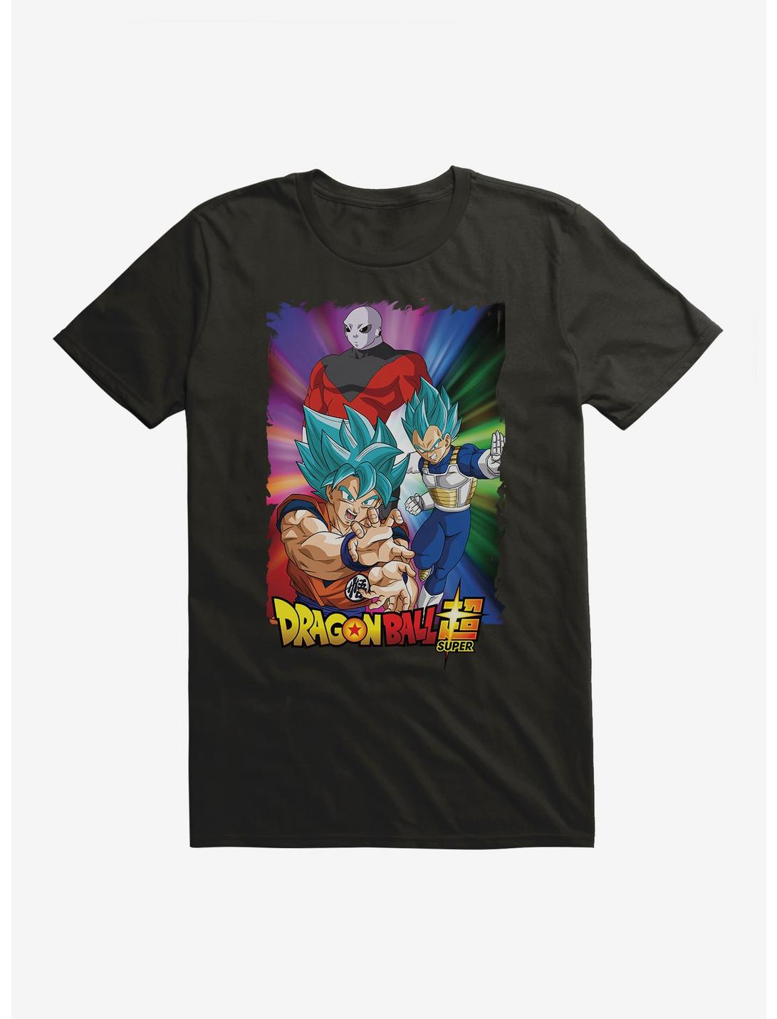 Dragon Ball Super Goku, Vegeta And Jiren T-Shirt, BLACK, hi-res