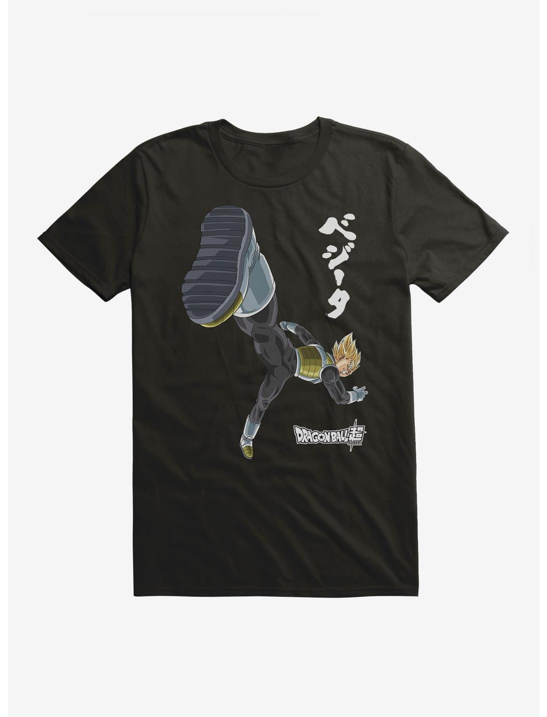 Dragon Ball Super Vegeta Kick T-Shirt, BLACK, hi-res
