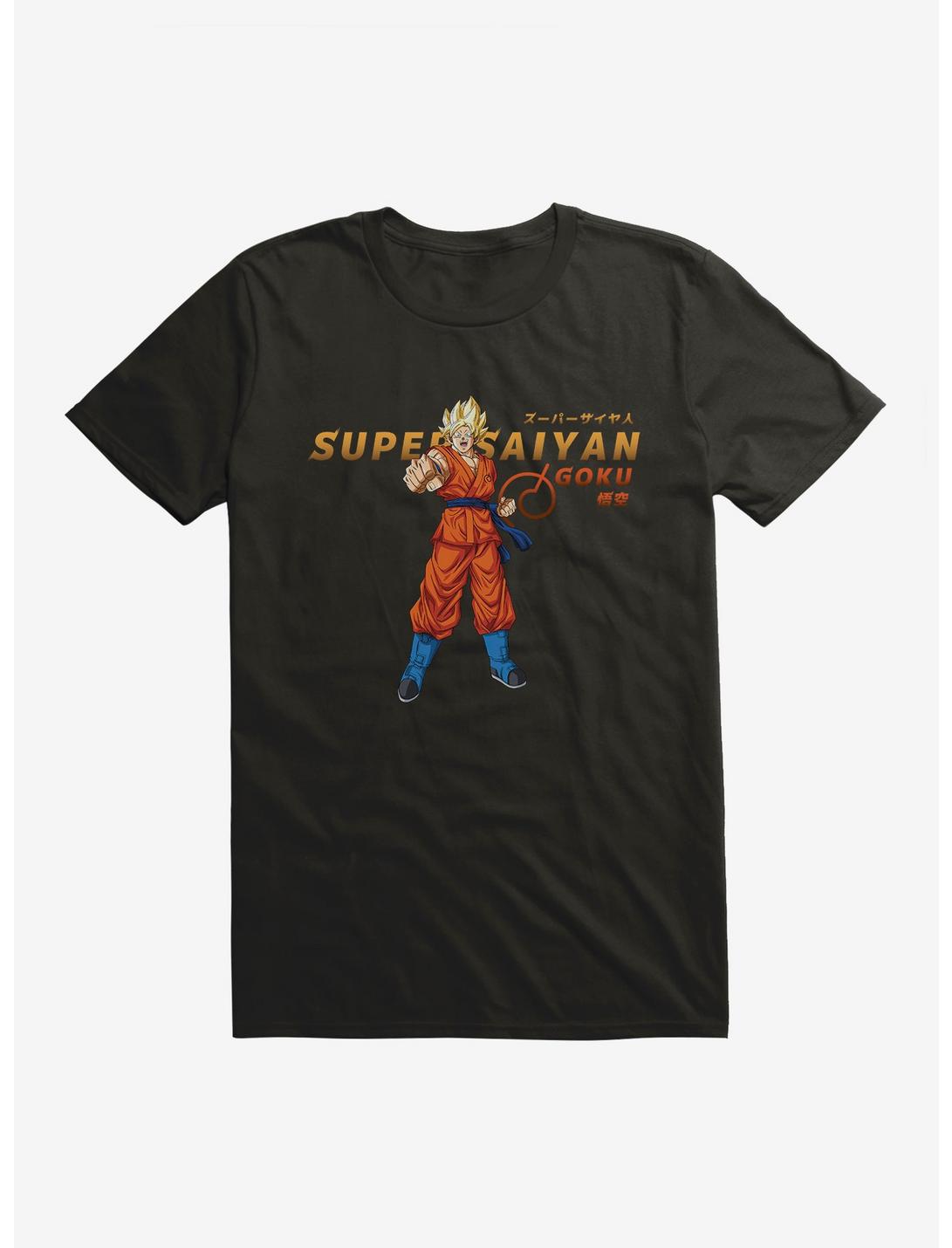 Dragon Ball Super Super Saiyan Goku Stance T-Shirt, BLACK, hi-res