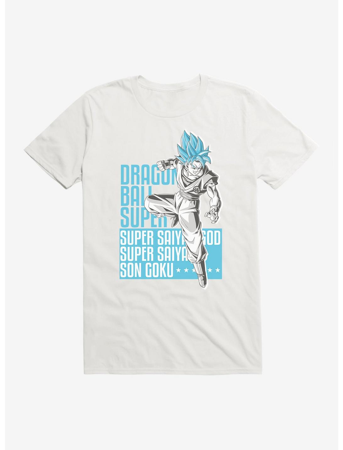 Dragon Ball Super SSGSS Son Goku T-Shirt, WHITE, hi-res