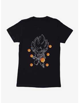 Dragon Ball Super Chibi Goku Saiyan Womens T-Shirt, , hi-res