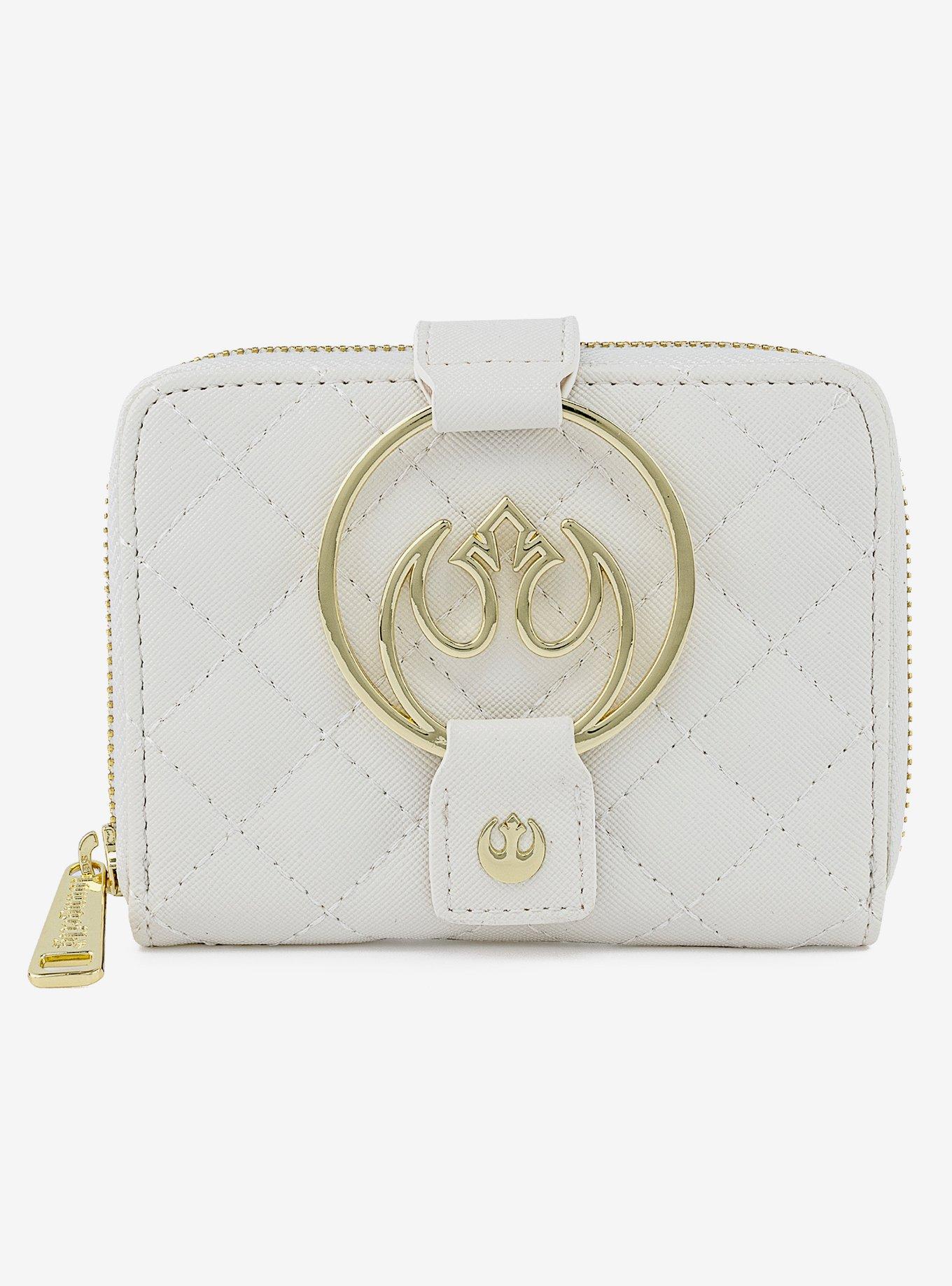 Loungefly Star Wars Gold Rebel Alliance Zipper Wallet, , hi-res