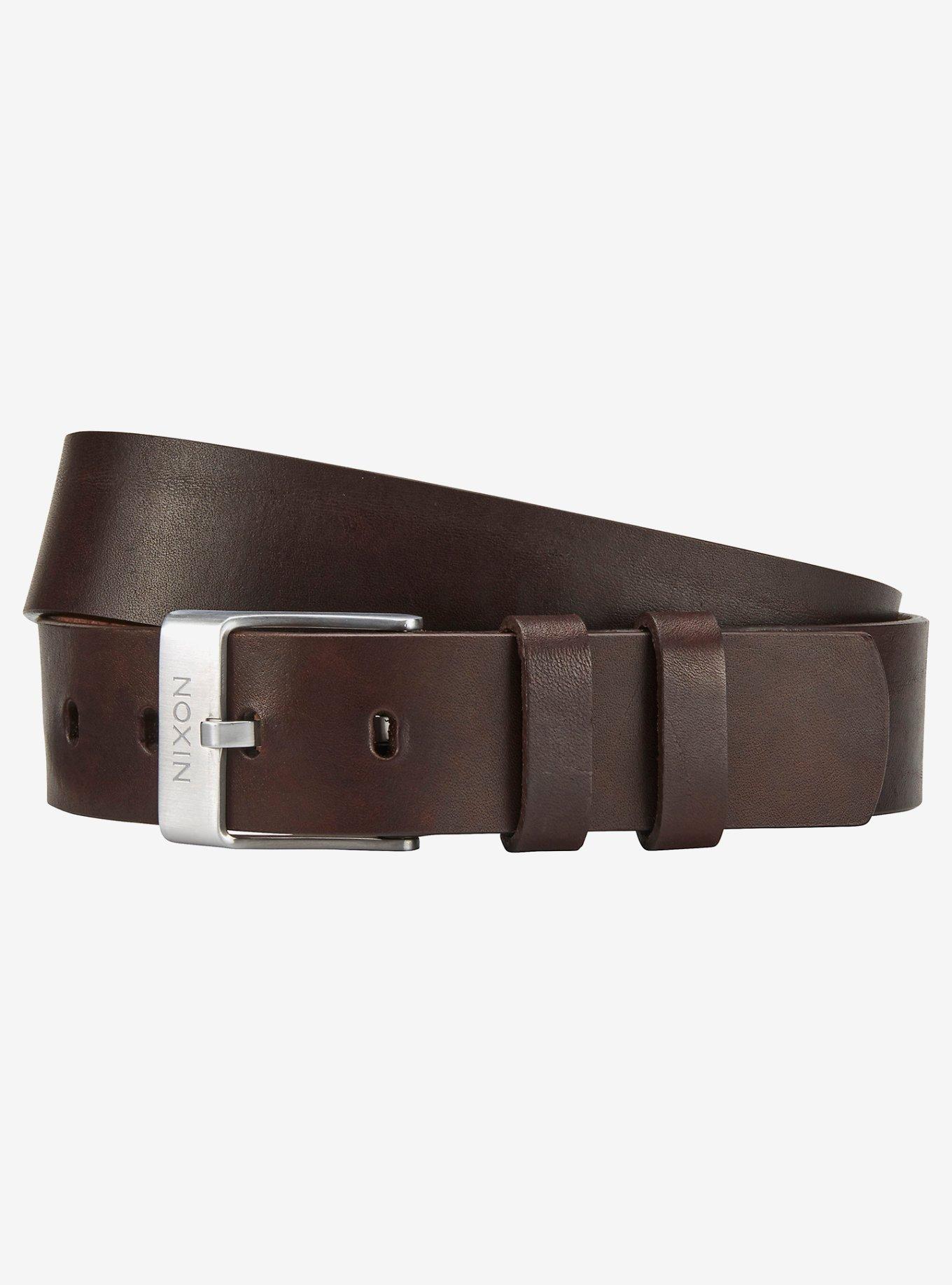 Nixon Chronos Brown Belt, BROWN, hi-res