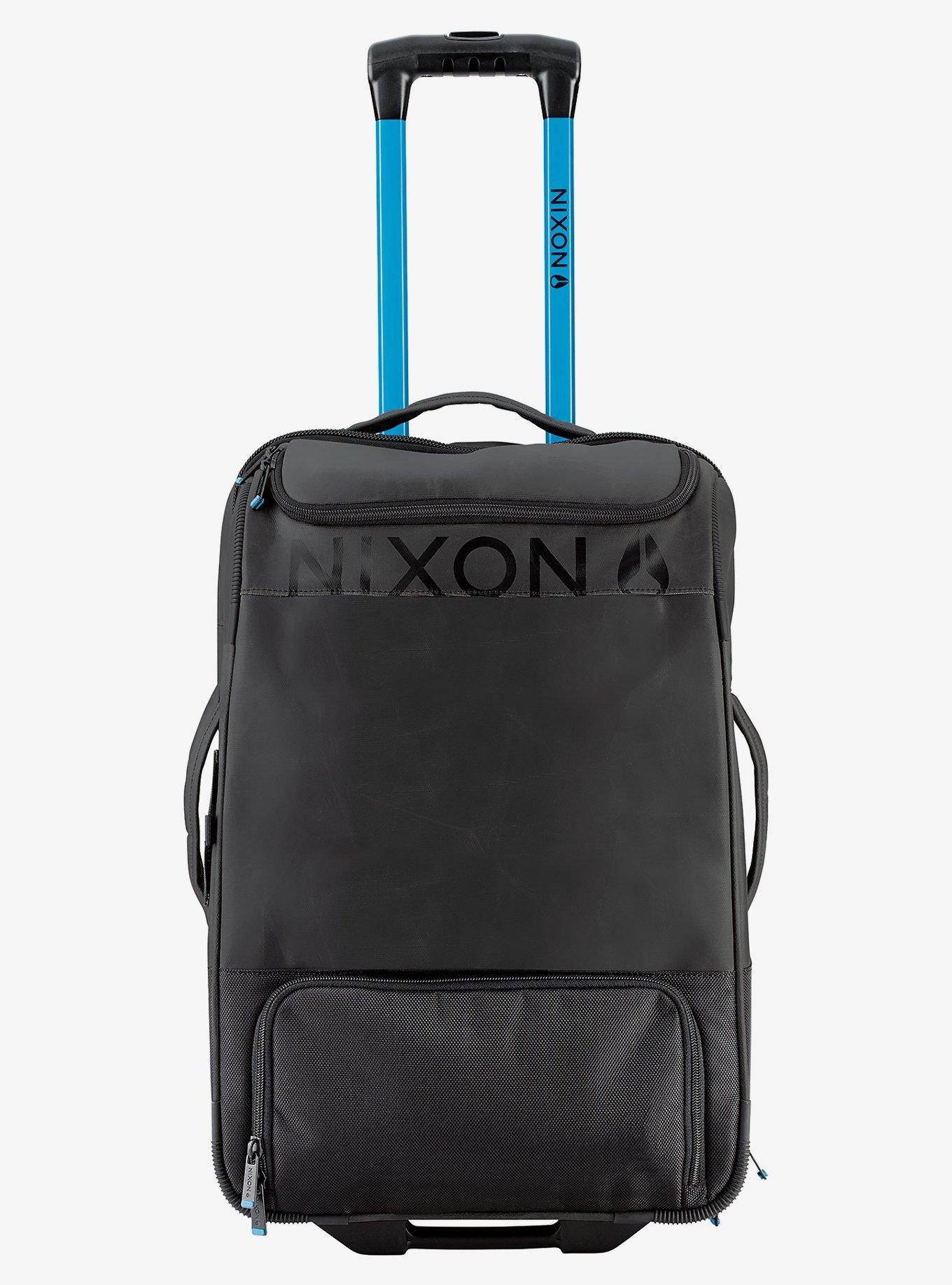 Nixon Weekender Carry On Black Roller Bag II Hot Topic
