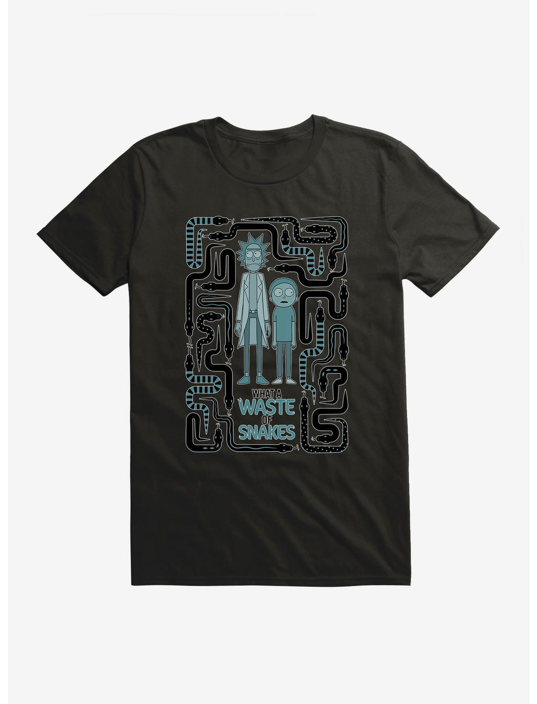 Rick And Morty What A Waste Of Snakes T-Shirt, , hi-res