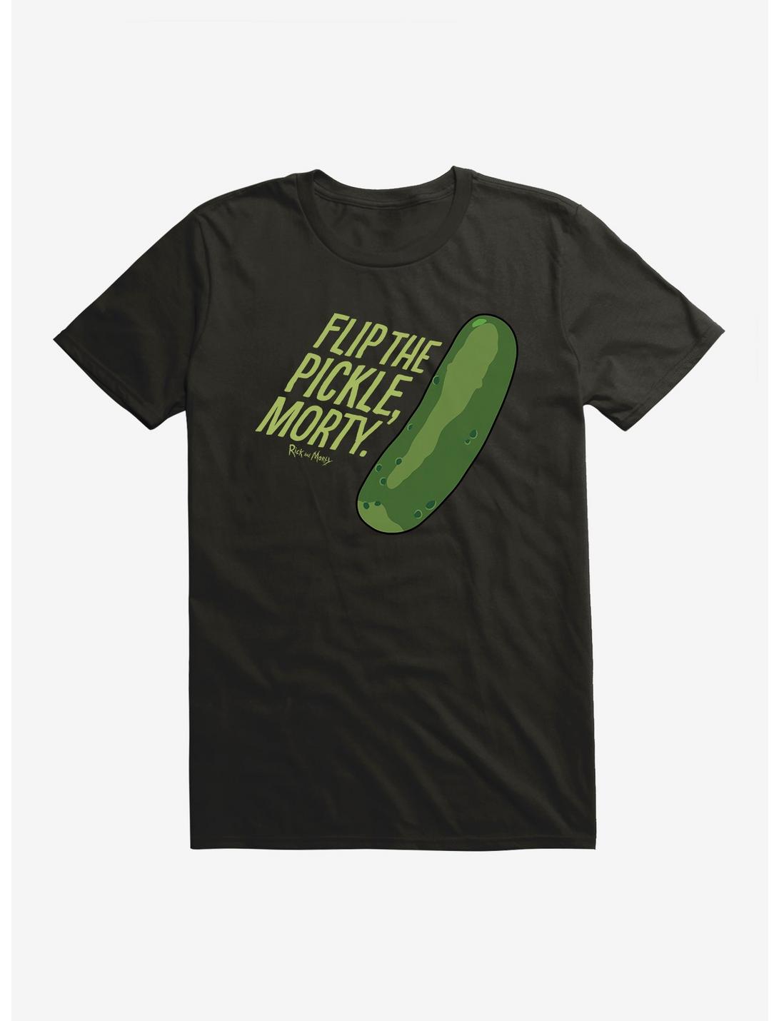 Rick And Morty Flip The Pickle, Morty T-Shirt, , hi-res