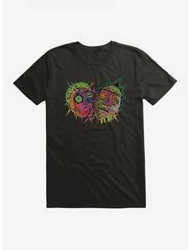 Rick And Morty Neon Psychdelic T-Shirt, , hi-res