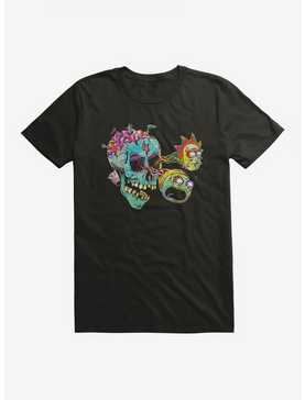 Rick And Morty Skull Eyes T-Shirt, , hi-res