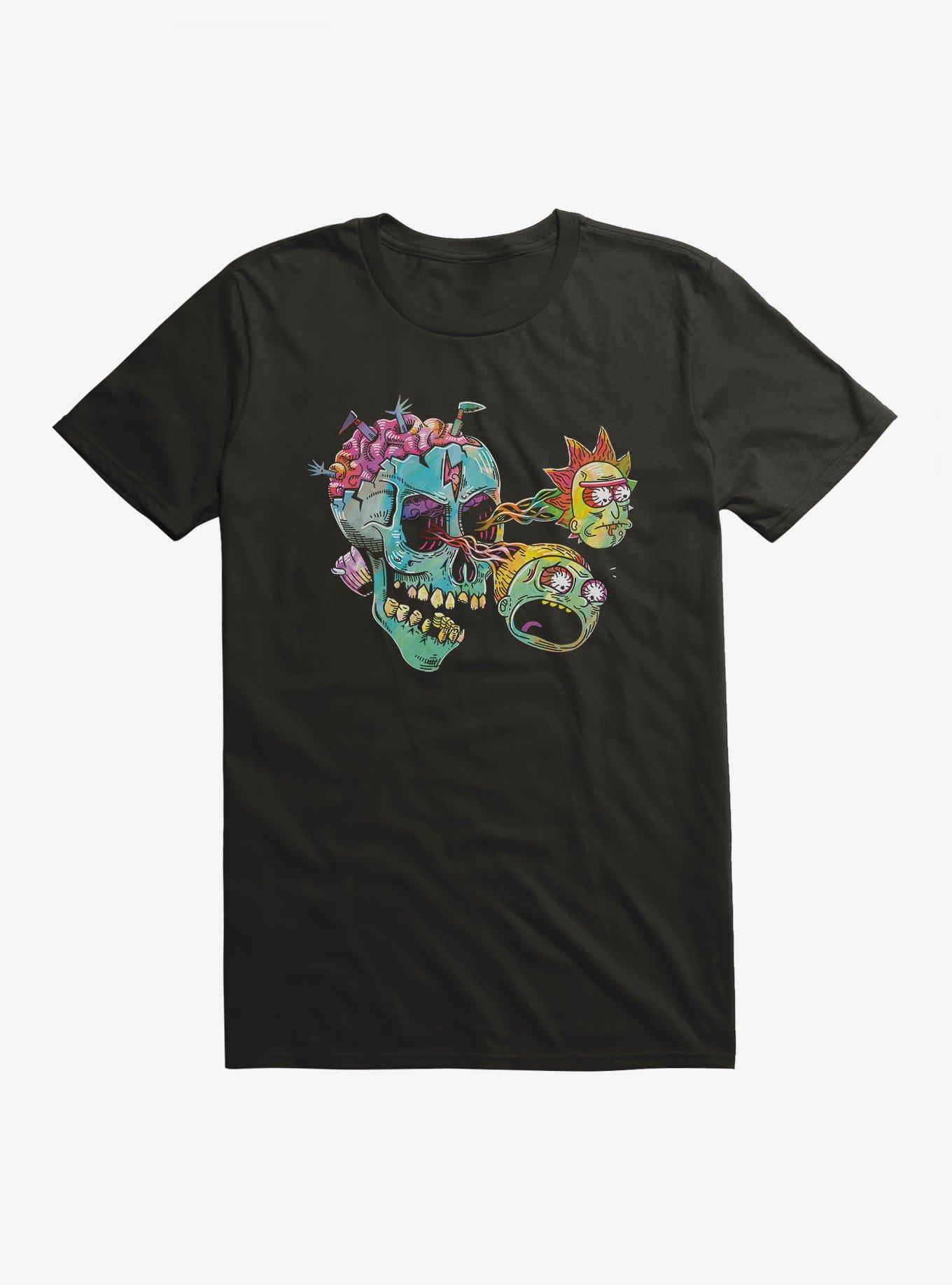 Rick And Morty Skull Eyes T-Shirt | BoxLunch