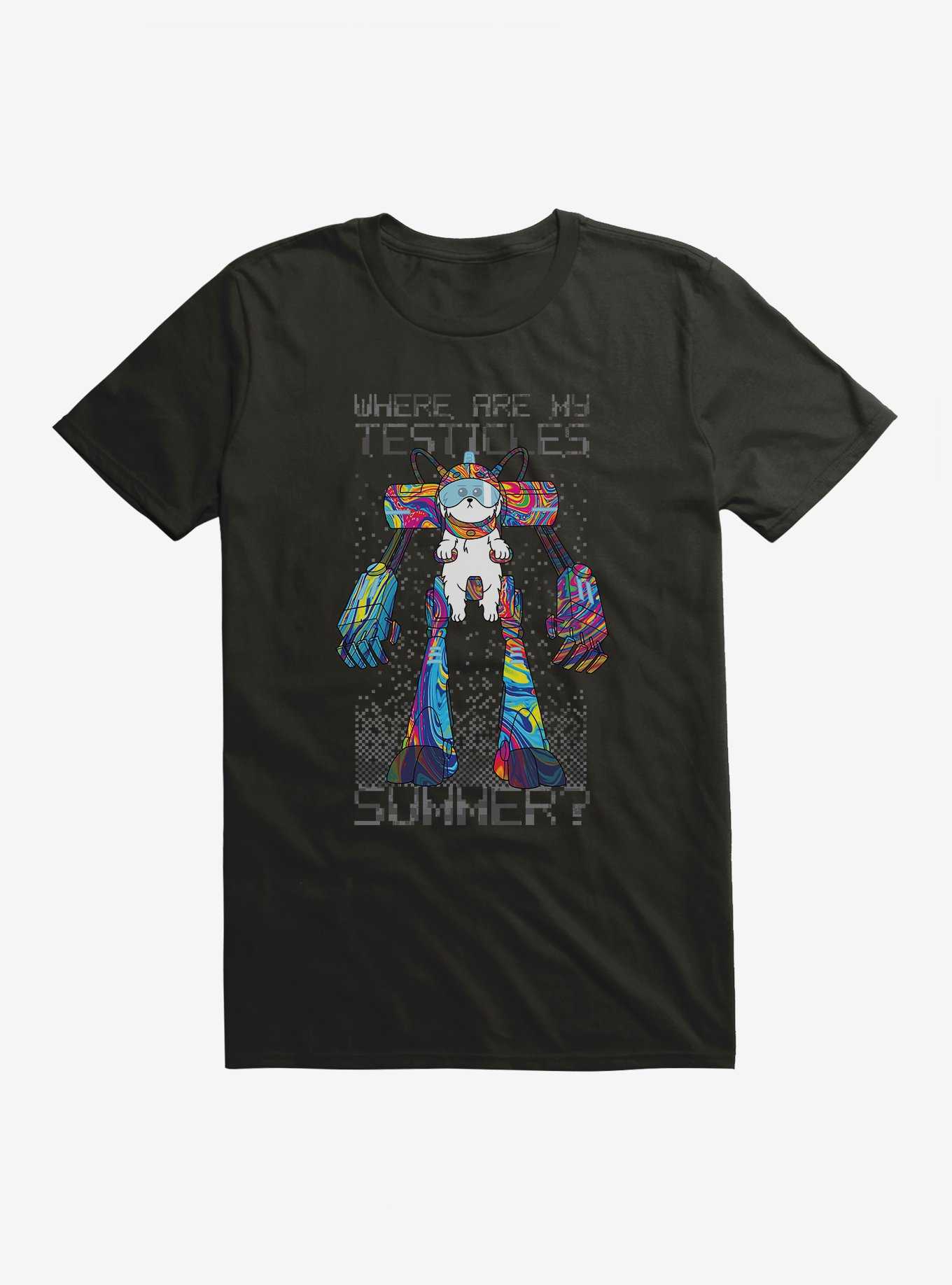 Rick And Morty Snuffles T-Shirt, , hi-res