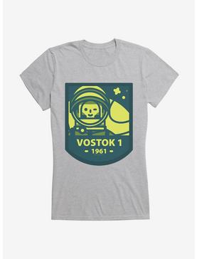 Space Horizons Vostok 1 Girls T-Shirt, HEATHER, hi-res