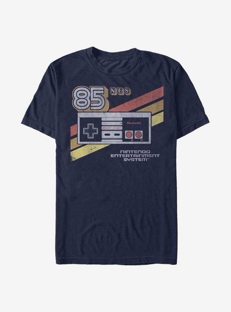 Nintendo 85 NES Nintendo Entertainment System T-Shirt - BLUE | Hot Topic