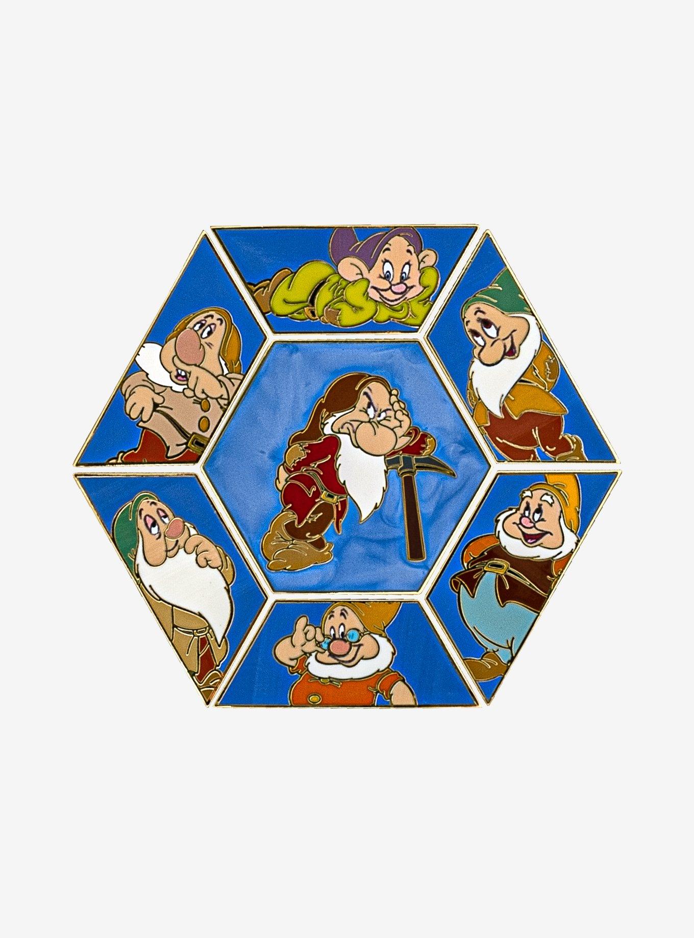 Loungefly Disney Snow White And The Seven Dwarfs Blind Box Enamel Pin, MULTI, hi-res