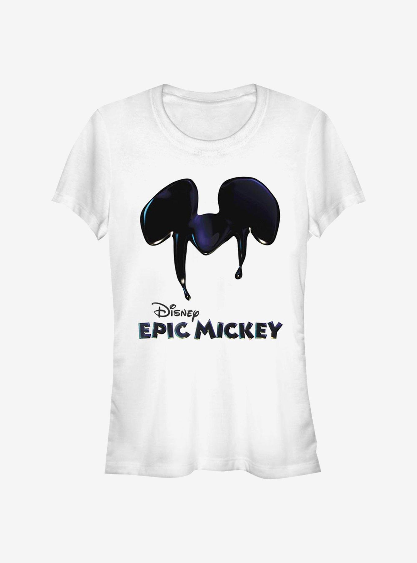 Disney Epic Mickey Epic Logo Girls T-Shirt, WHITE, hi-res